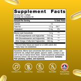 Metagenics Omega-3 EPA DHA 1000mg Softgels with natural lemon flavour