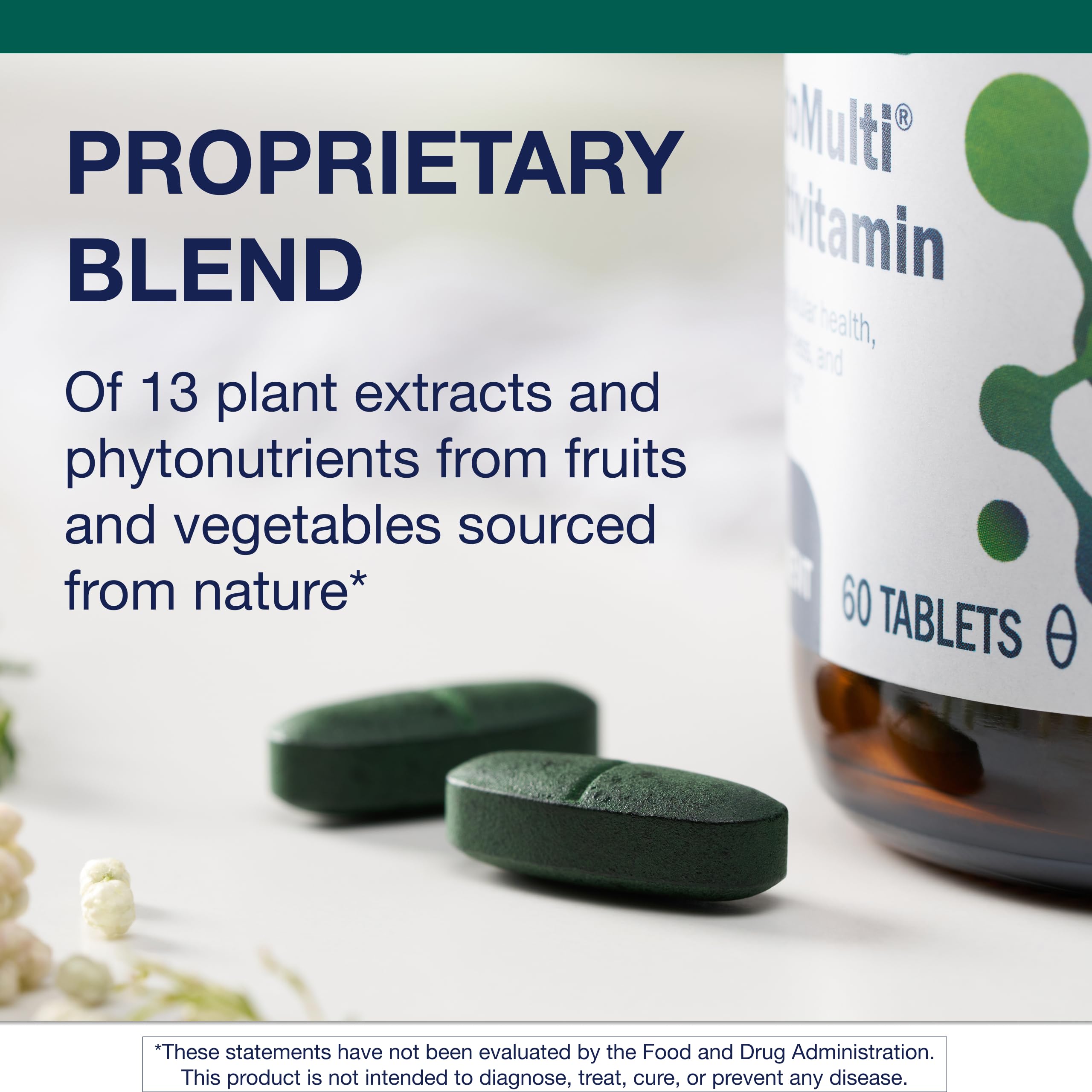 Metagenics PhytoMulti Multivitamin without Iron tablets close-up
