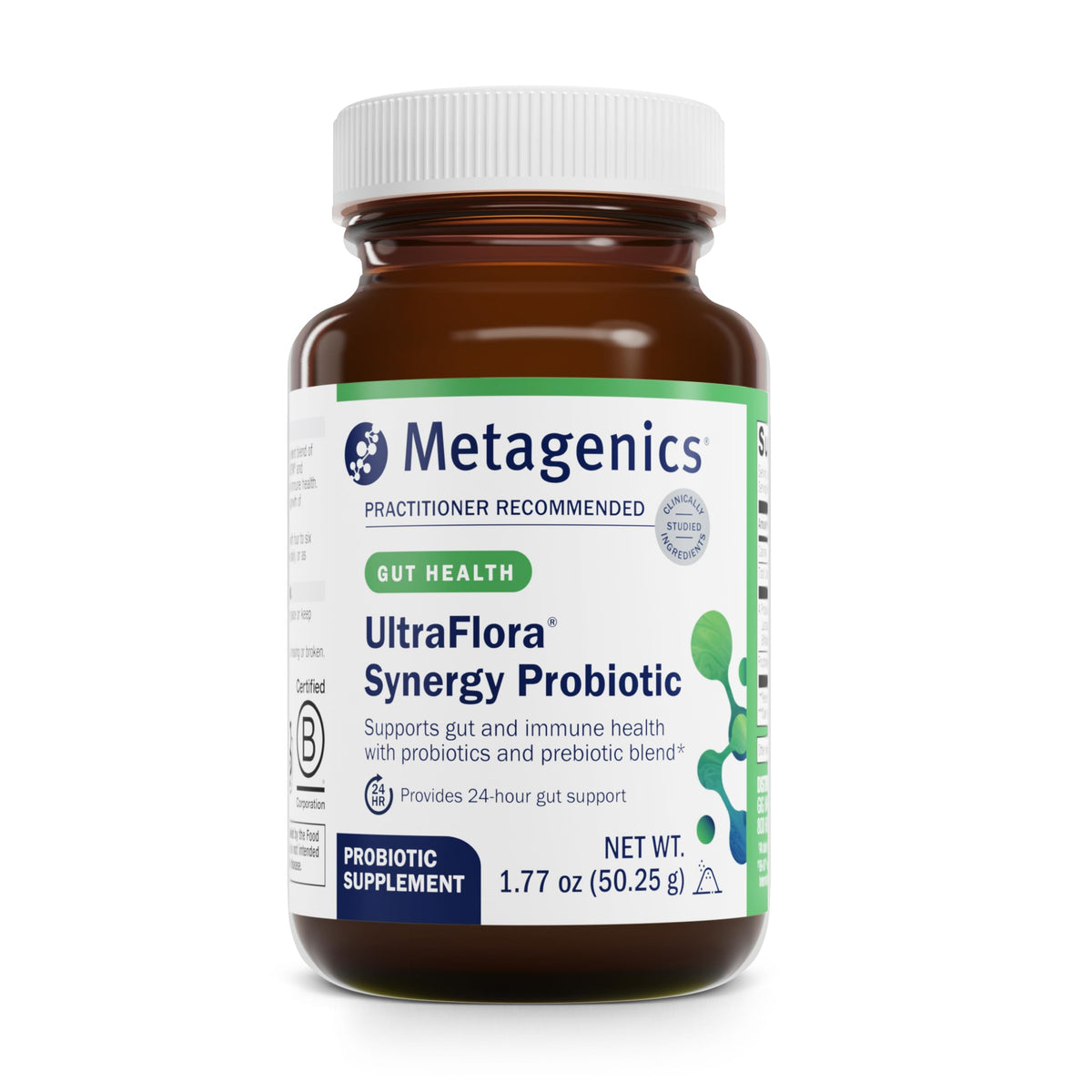Metagenics Prebiotic Powder 15 Billion CFU front view