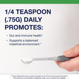 Metagenics Prebiotic Powder packaging side view