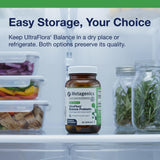 Metagenics Probiotic Daily Support capsules in hand