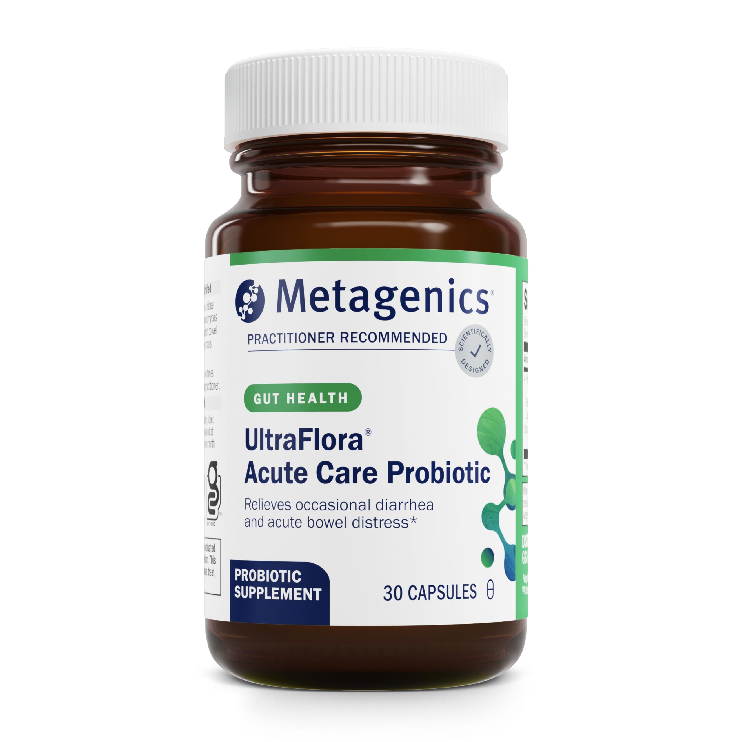 Metagenics Probiotic Supplement 119g front view