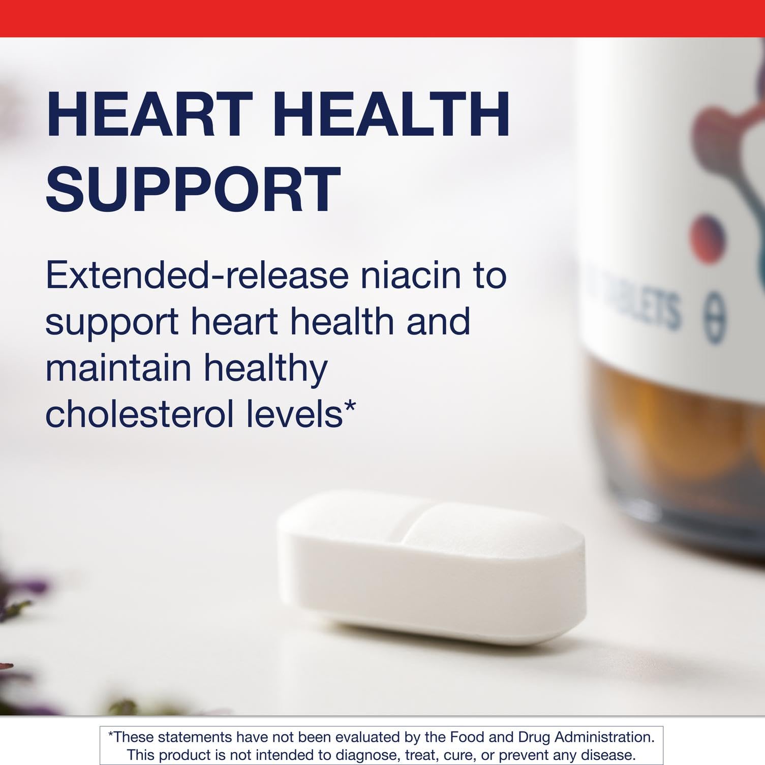 Metagenics Reduced Flushing Niacin 500mg back view