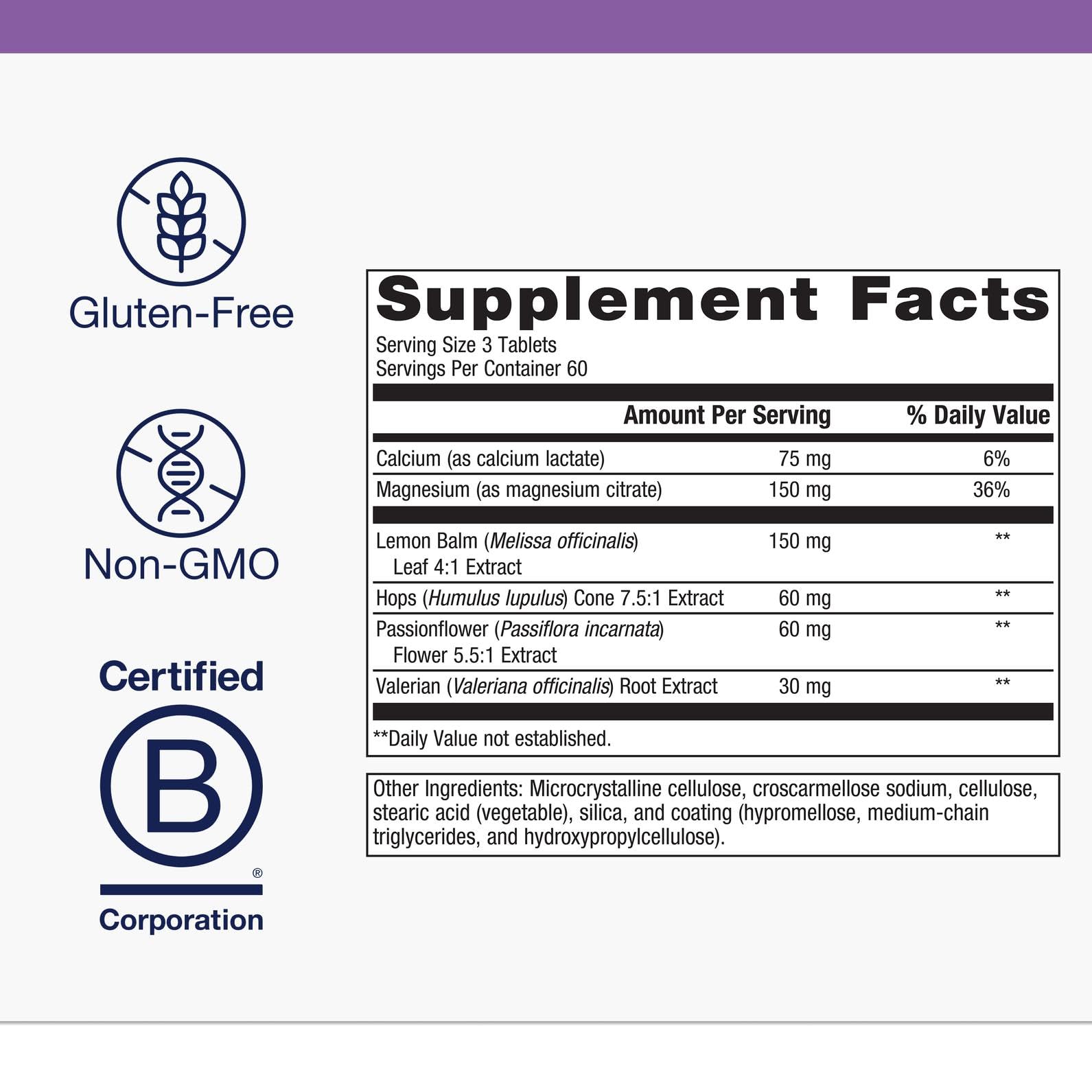 Metagenics Sleep Supplement Capsules in a lifestyle setting