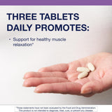 Metagenics Sleep Supplement Capsules side view showing ingredients