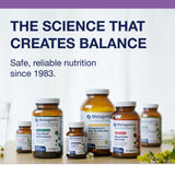 Metagenics Supplement 150g with a glass of water