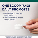 Metagenics supplement capsule close-up