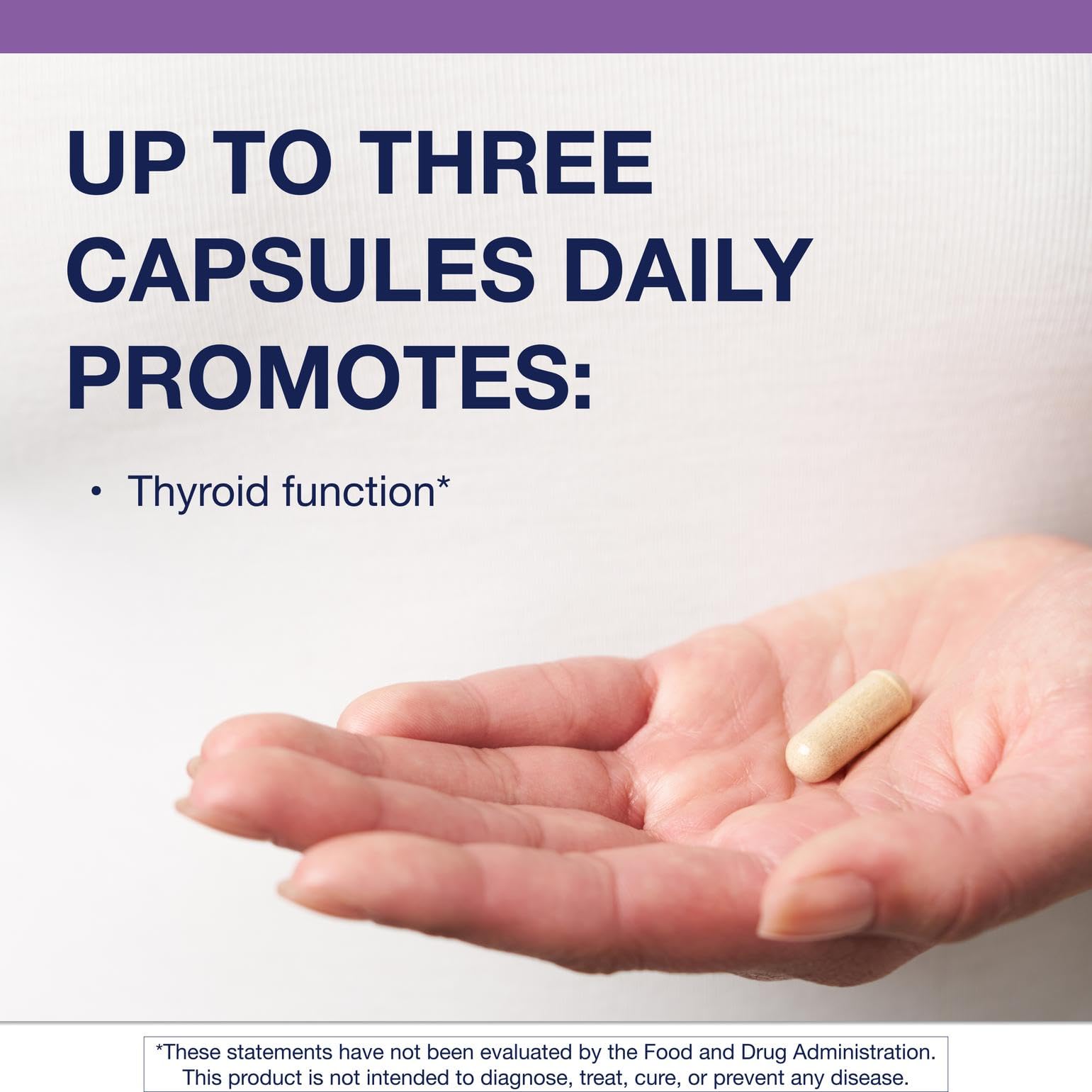 Metagenics Thyroid Extracts 90 Capsules side view