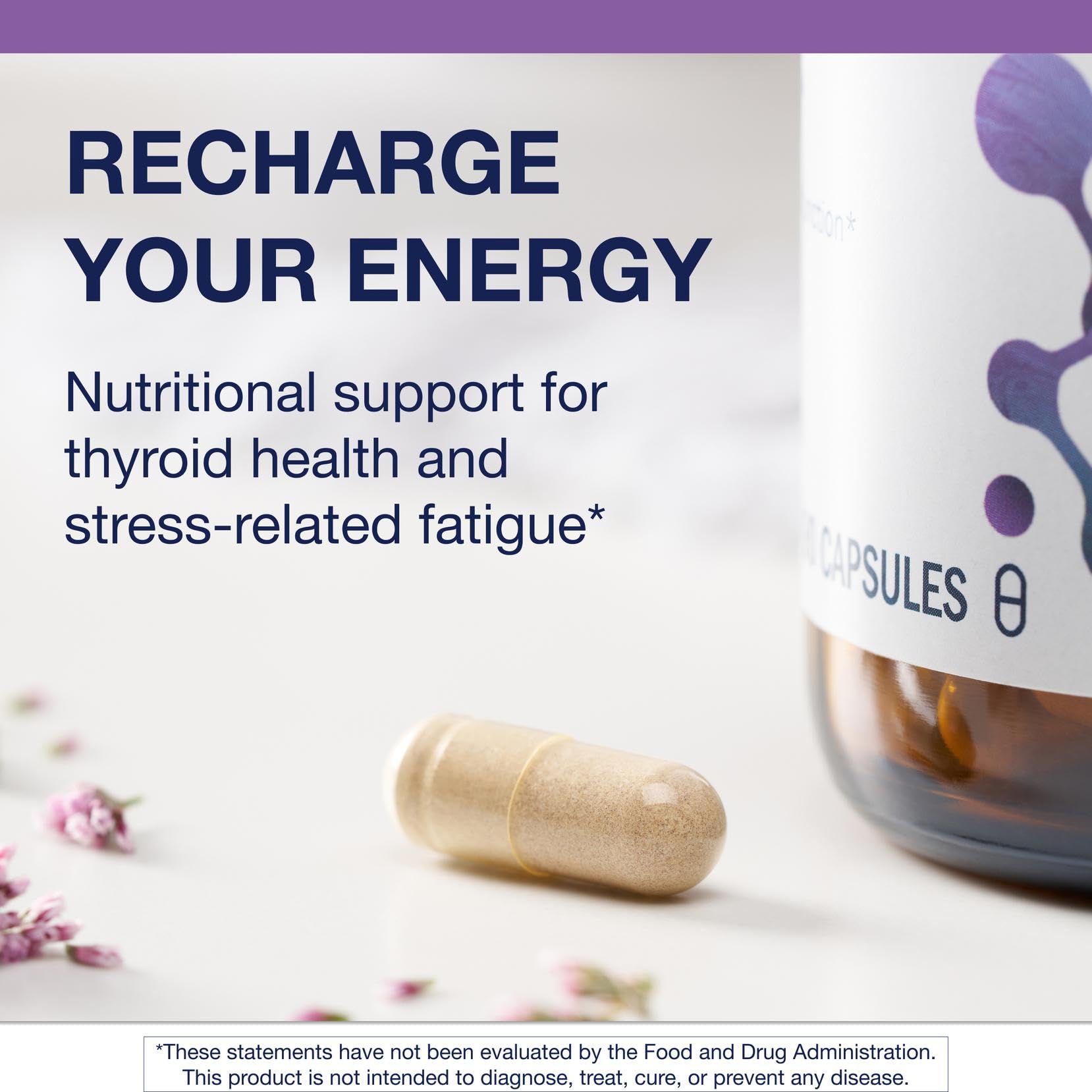 Metagenics Thyroid Extracts capsule close-up