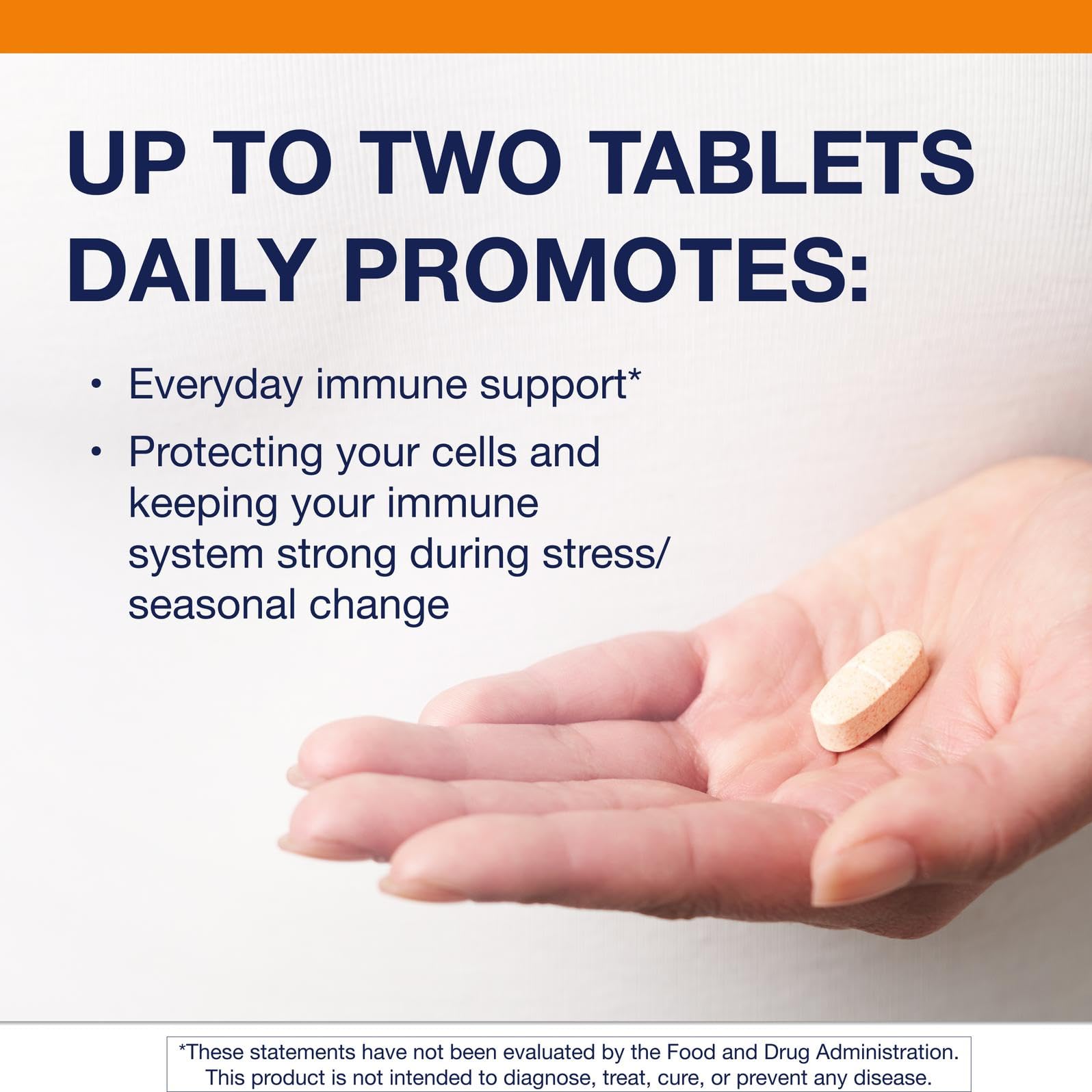 Metagenics Ultra Potent-C® 1000mg Vitamin C Tablets side view