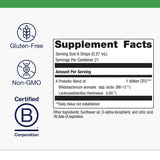 Metagenics UltraFlora Baby Probiotic 50g with dosage instructions