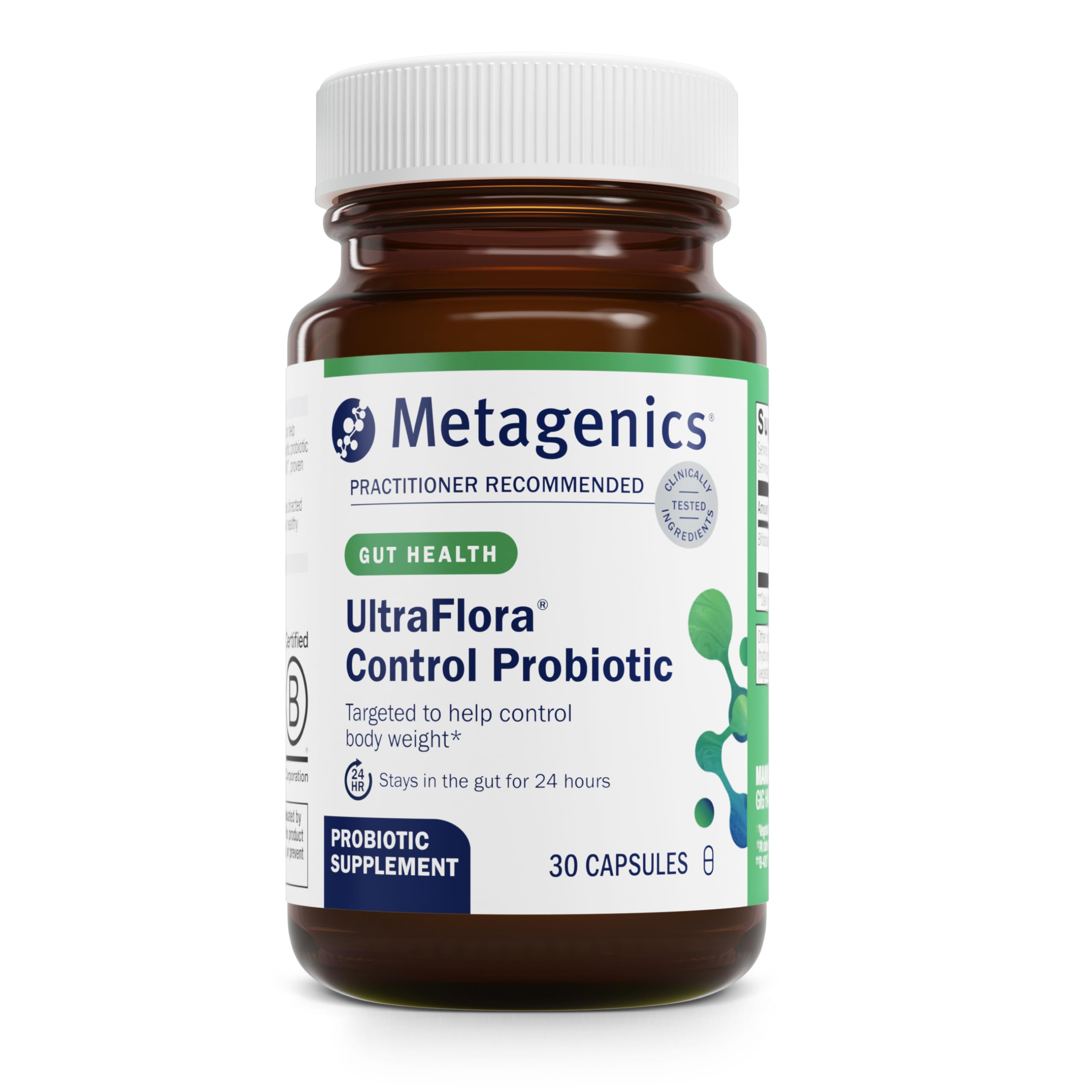 Metagenics UltraFlora Control Probiotic Capsules front view