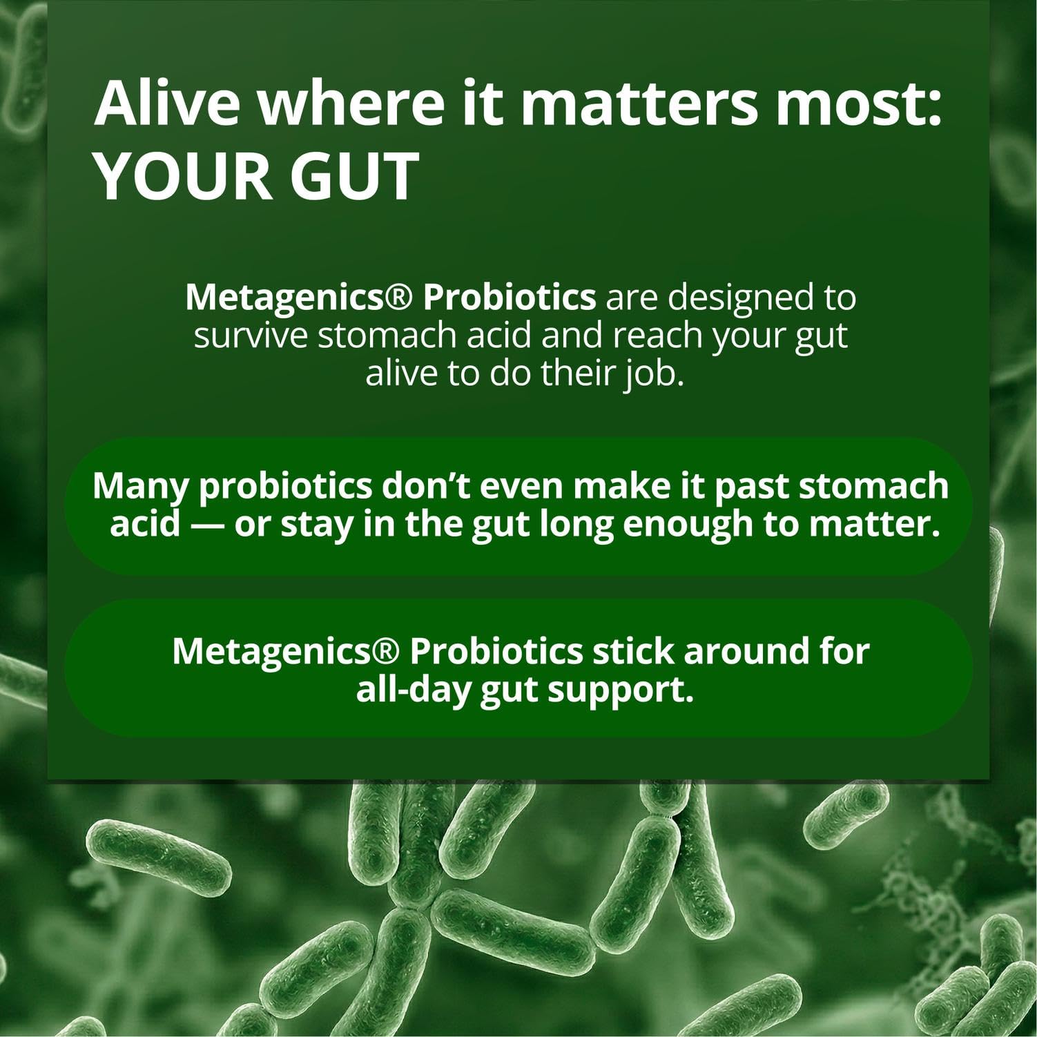 Metagenics UltraFlora Womens Probiotic Capsules on a wooden table