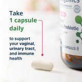 Metagenics UltraFlora Womens Probiotic Capsules packaging details