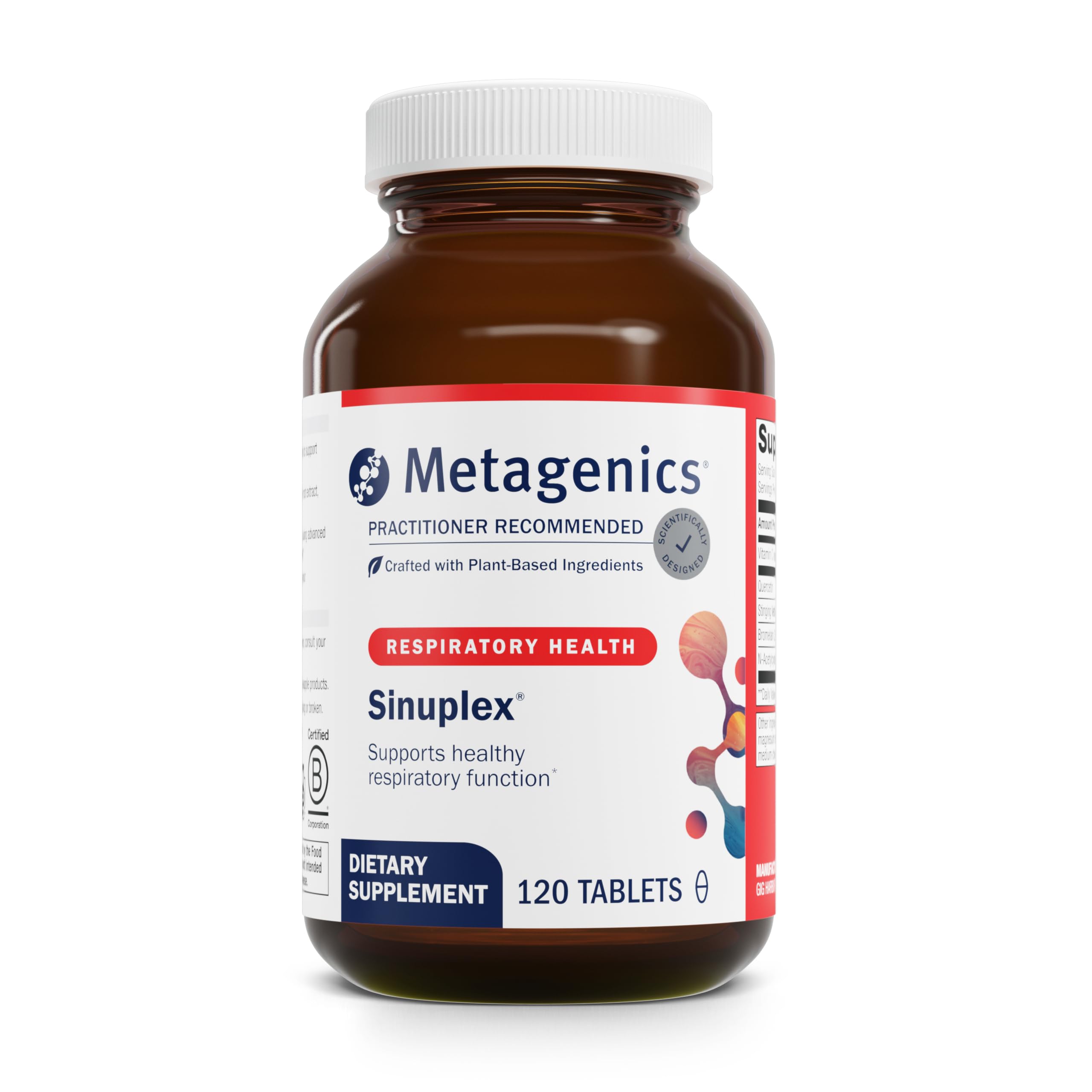 Metagenics Vitamin C Quercetin Supplement 136g front view
