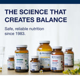 Metagenics Vitamin D3 1000 Supplement on a wooden table