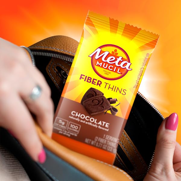 Metamucil Chocolate Fiber Thins nutritional information