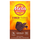 Metamucil Chocolate Fiber Thins with apple crisp flavour