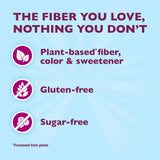 Metamucil Clear Fiber Blend Stick Pack being added to water