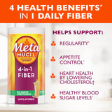 Metamucil Daily Psyllium Fiber Powder 762g back view
