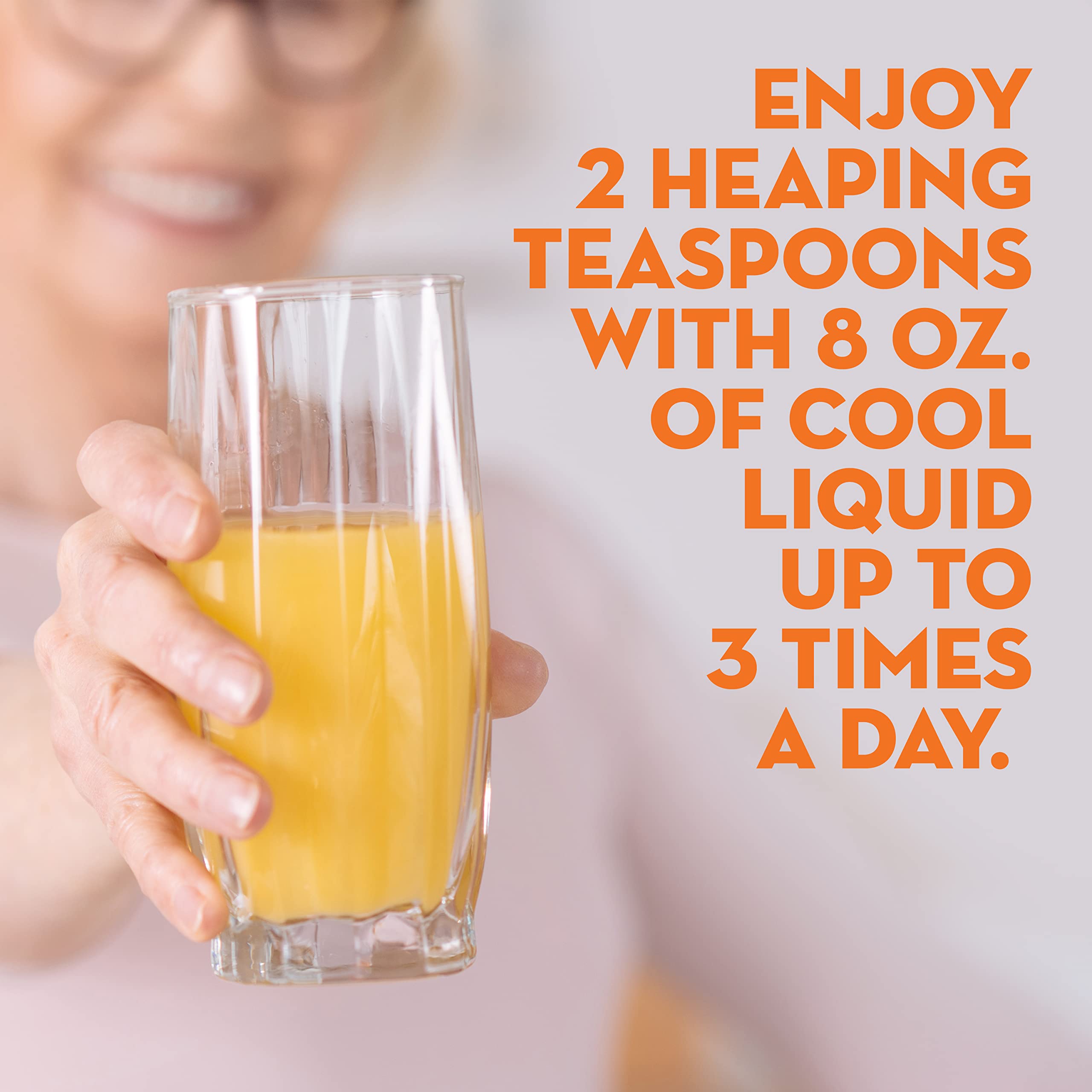 Metamucil Fiber + Collagen Rejuvenation Blend lifestyle shot
