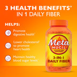 Metamucil Psyllium Husk Capsules 142g side view