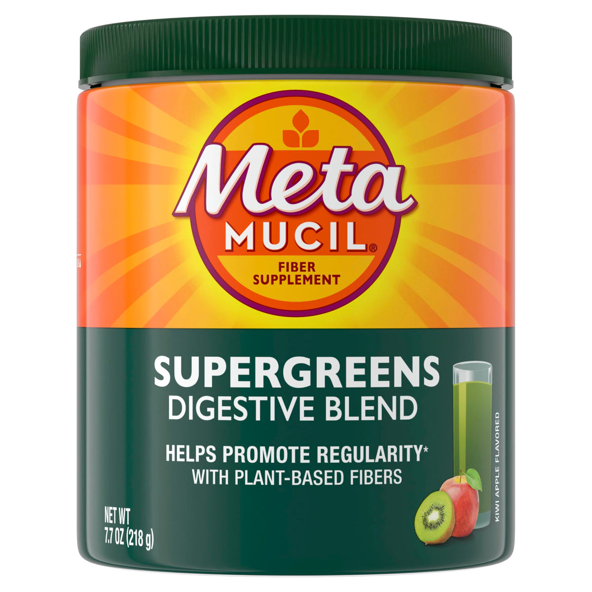 Metamucil SuperGreens daily Blend 218g front view