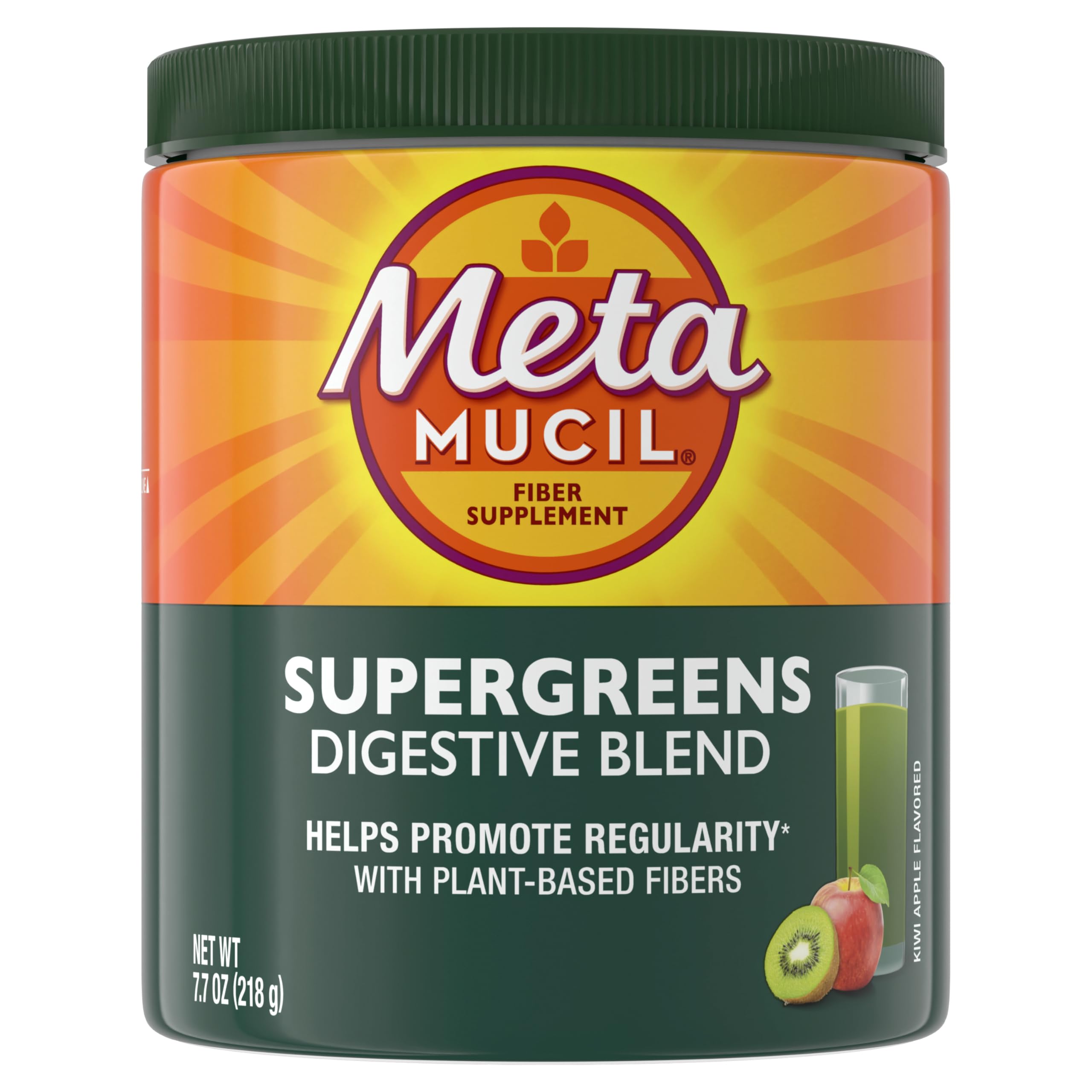 Metamucil SuperGreens daily Blend 218g serving suggestion