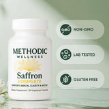 METHODIC WELLNESS Curcumin Capsules lifestyle scene with greenery