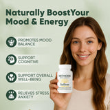 METHODIC WELLNESS Curcumin Capsules opened bottle with capsules