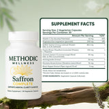 METHODIC WELLNESS Curcumin Capsules side view showing label