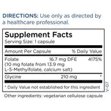 MethylPro L-Methylfolate 10mg supplement side view