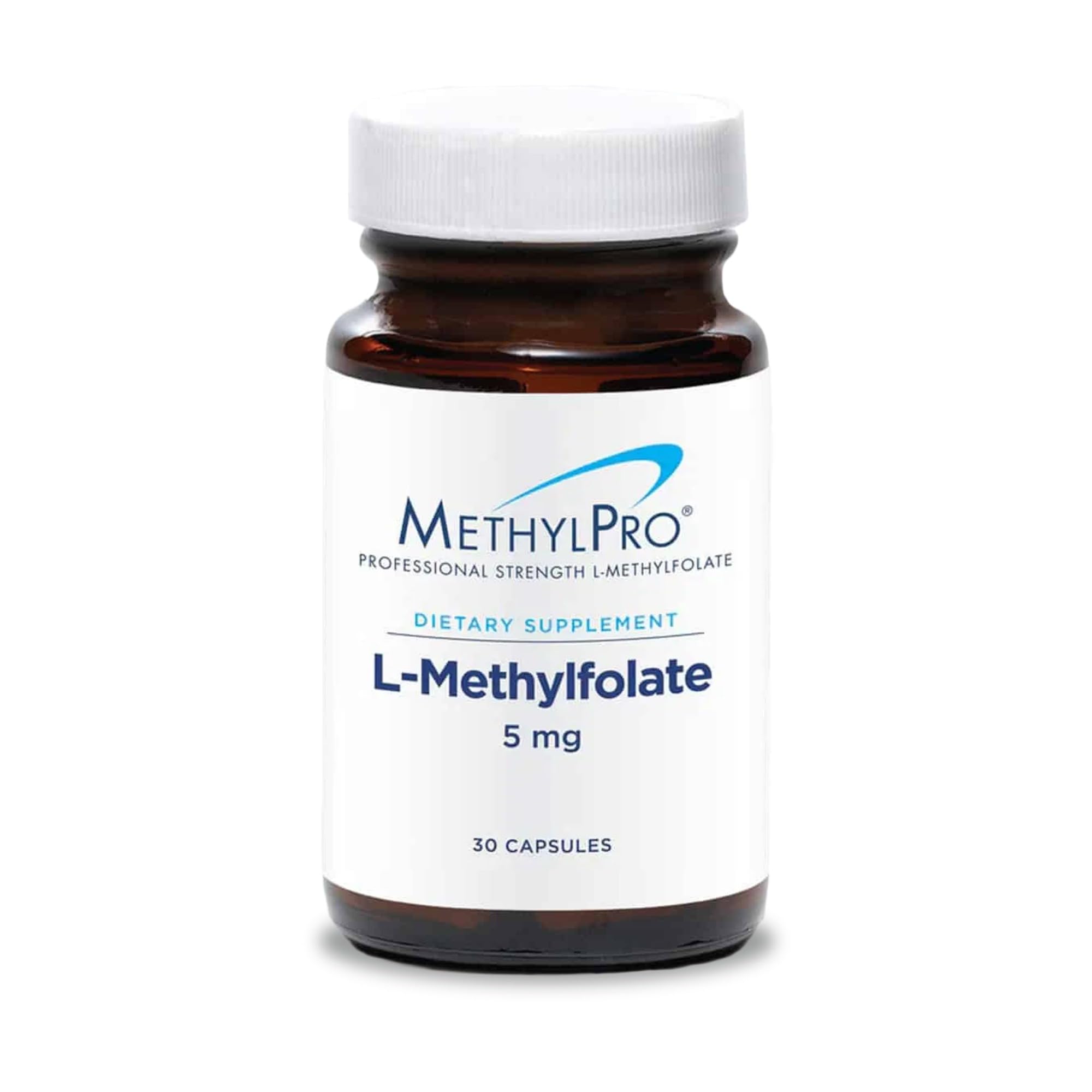 MethylPro L-Methylfolate 5mg supplement front view