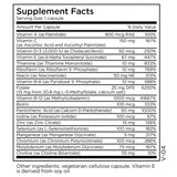 MethylPro Multivitamin + L-Methylfolate 15mg side view