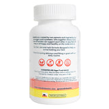 MEWD Multivitamin Gummies for Kids with a measuring spoon for serving size