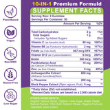 Mezqai Ashwagandha Gummies bottle with mixed berry flavour