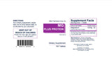 Mg Plus Protein Magnesium Supplement 91g side view with packaging