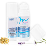 MG12 MagneCalm Roll-On front view with chamomile and lavender