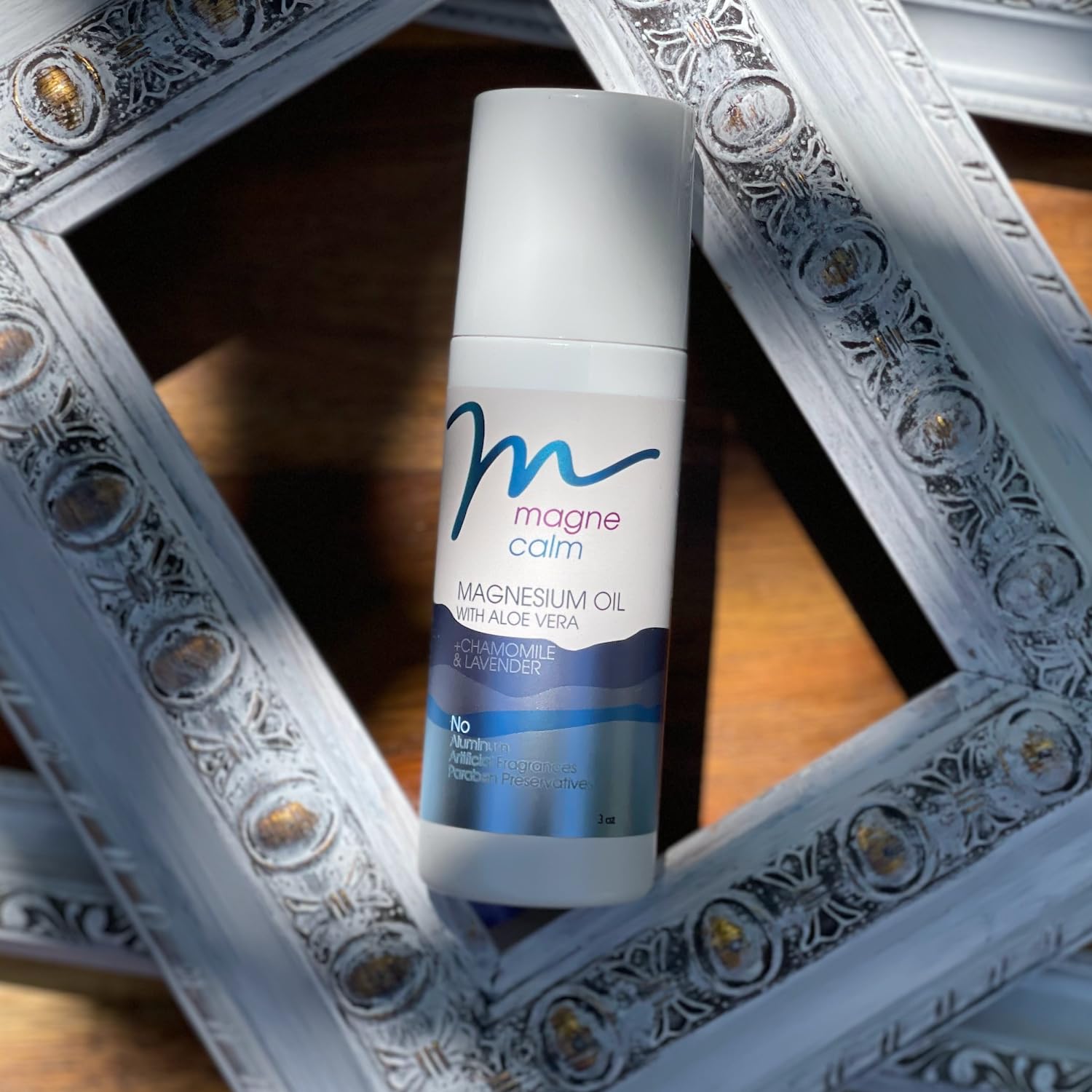 MG12 MagneCalm Roll-On in a lifestyle setting