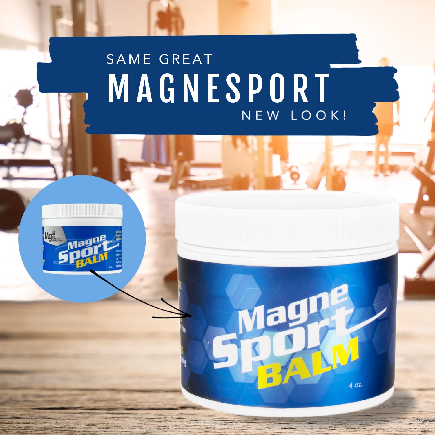 MG12 MagneSport Balm application on skin