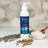 MG12 Rest Lotion 5 Fl Oz back view showing ingredients list