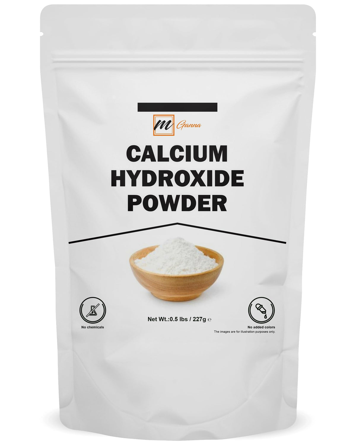 mGanna Calcium Hydroxide Powder 240g front view