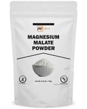 mGanna Magnesium Malate Powder 109g front view in resealable pouch