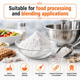 mGanna Magnesium Stearate Powder 227g back view with ingredients