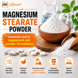mGanna Magnesium Stearate Powder close-up of fine powder