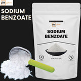 mGanna Sodium Benzoate Powder 227g side view showing packaging details