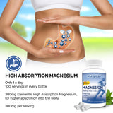MgSport Magnesium Supplement 380mg capsule side view