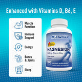 MgSport Magnesium Supplement 380mg packaging front