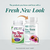 MICHAEL'S Pre-Teen Girls Daily Multivitamin back view