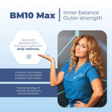 Michelle Peiret BM10 Max Boron Supplement with a measuring spoon